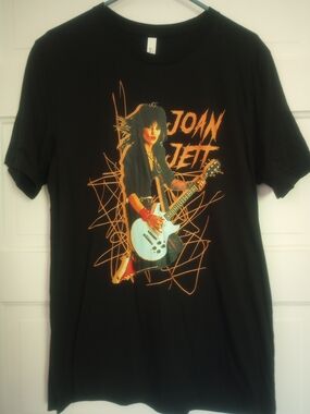 Black Graphic Joan Jett T-Shirt